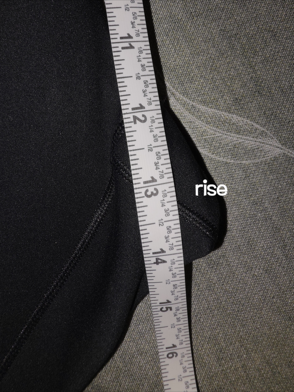 NIKE DRI-FIT, High-Rise Black Active Capri Leggings #YLEG22 - Picture 11 of 12